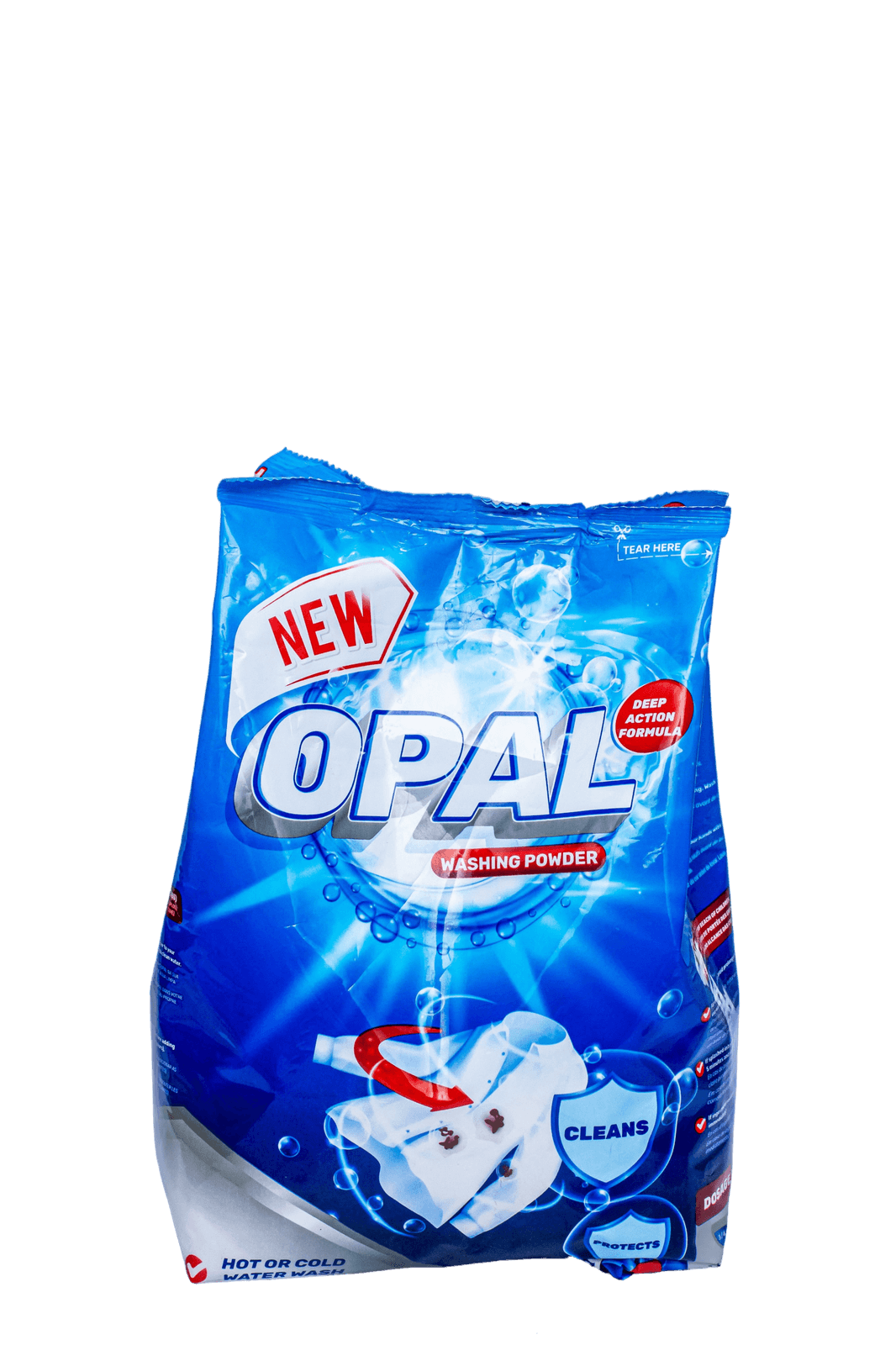 The Opal washing powder pack